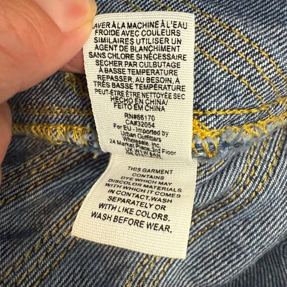 Free People Blue Flare & Wide Leg Jeans - Picture 12 of 14